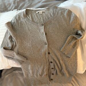 Banana Republic Light Gray Women's Cardigan